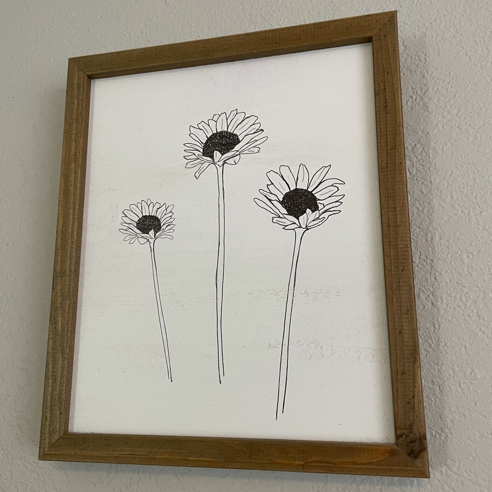 Simple Daisy Print